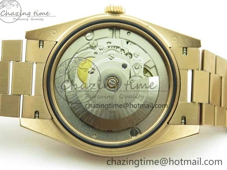 Best AAA Replica Sites Dial 40mm 904 New Version RG Bracelet Bold 228239 2825 President A Crystal Markers Day-Date on RG BP Brown Dial T 0118